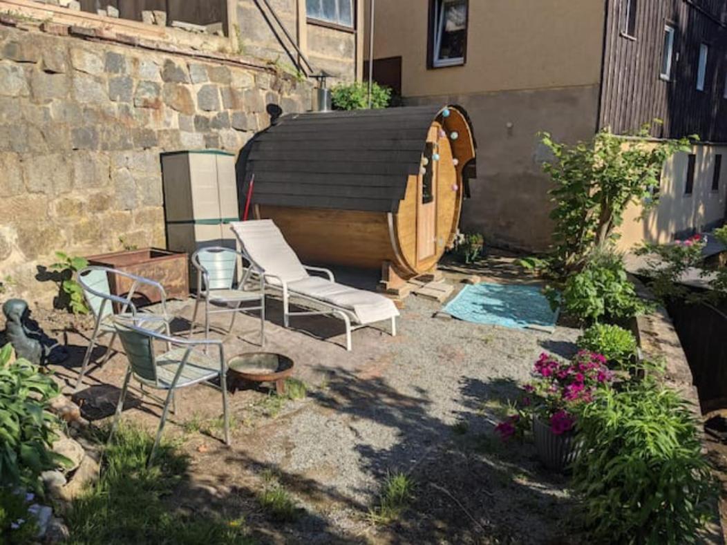 Zi2 - Urlaubsmagie - Whirlpool, Sauna Und Garten Daire Sebnitz Dış mekan fotoğraf