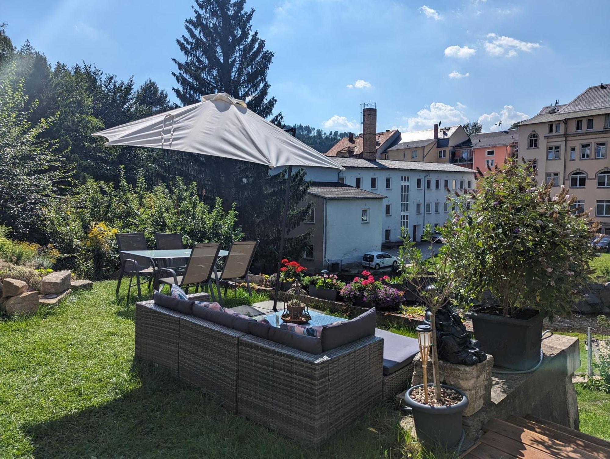 Zi2 - Urlaubsmagie - Whirlpool, Sauna Und Garten Daire Sebnitz Dış mekan fotoğraf