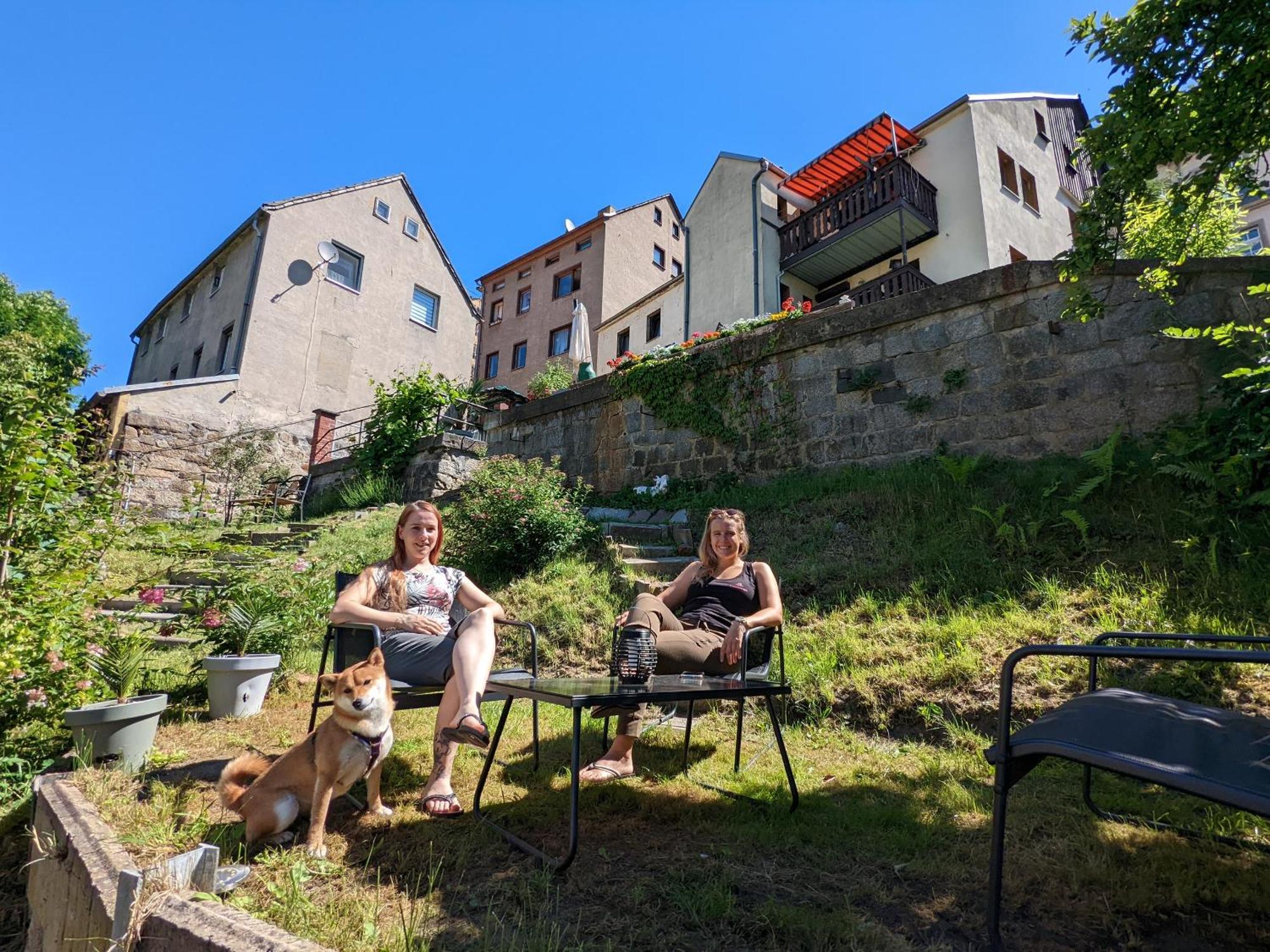 Zi2 - Urlaubsmagie - Whirlpool, Sauna Und Garten Daire Sebnitz Dış mekan fotoğraf