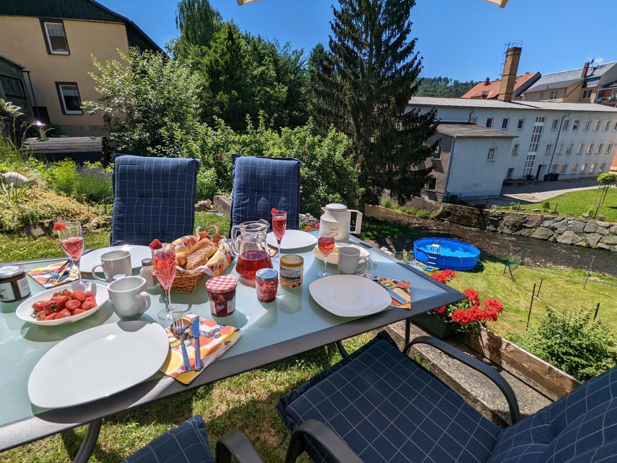 Zi2 - Urlaubsmagie - Whirlpool, Sauna Und Garten Daire Sebnitz Dış mekan fotoğraf