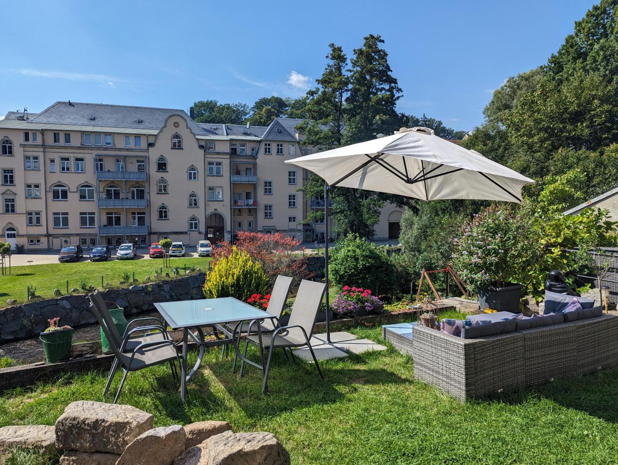 Zi2 - Urlaubsmagie - Whirlpool, Sauna Und Garten Daire Sebnitz Dış mekan fotoğraf