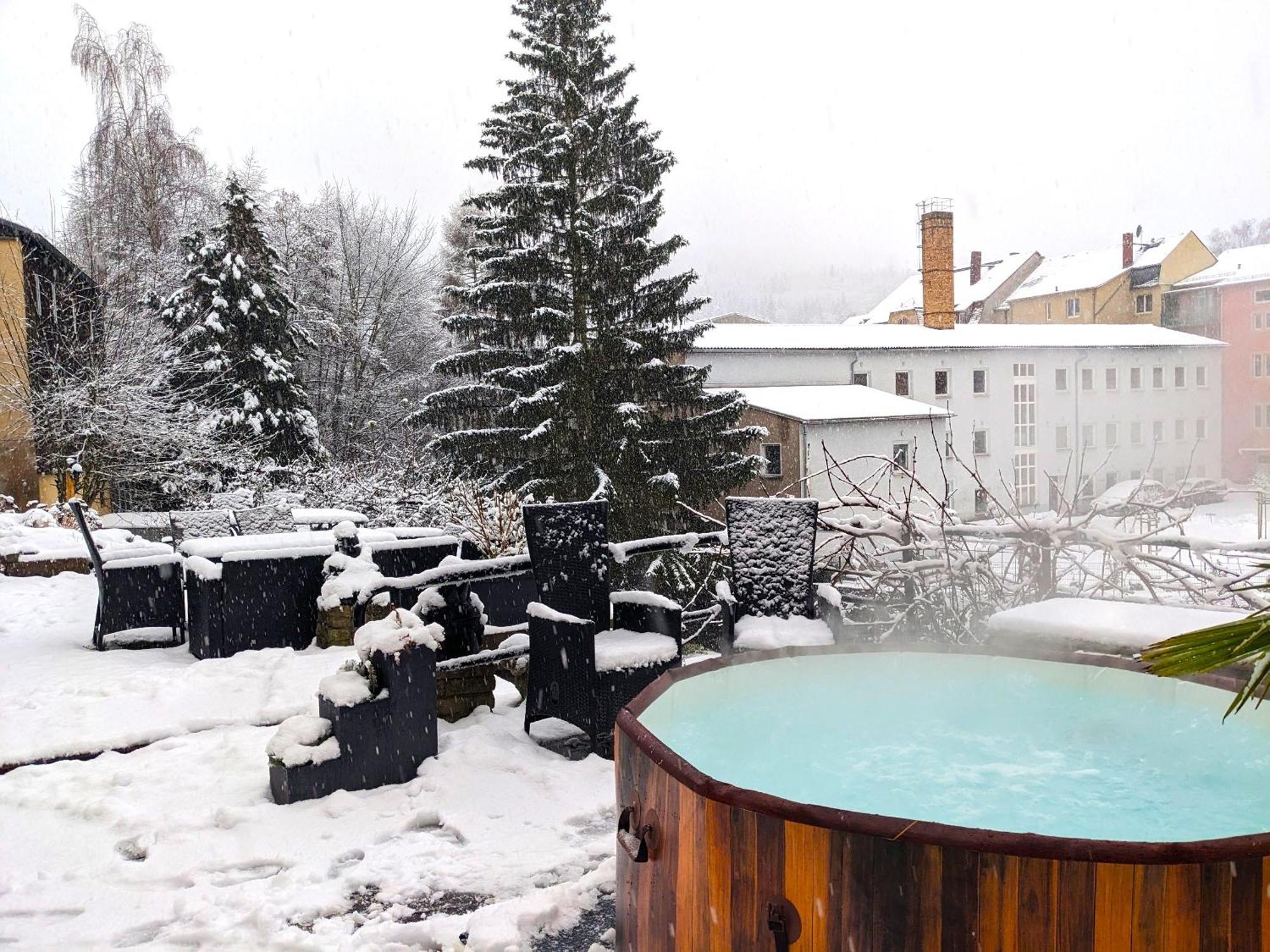 Zi2 - Urlaubsmagie - Whirlpool, Sauna Und Garten Daire Sebnitz Dış mekan fotoğraf