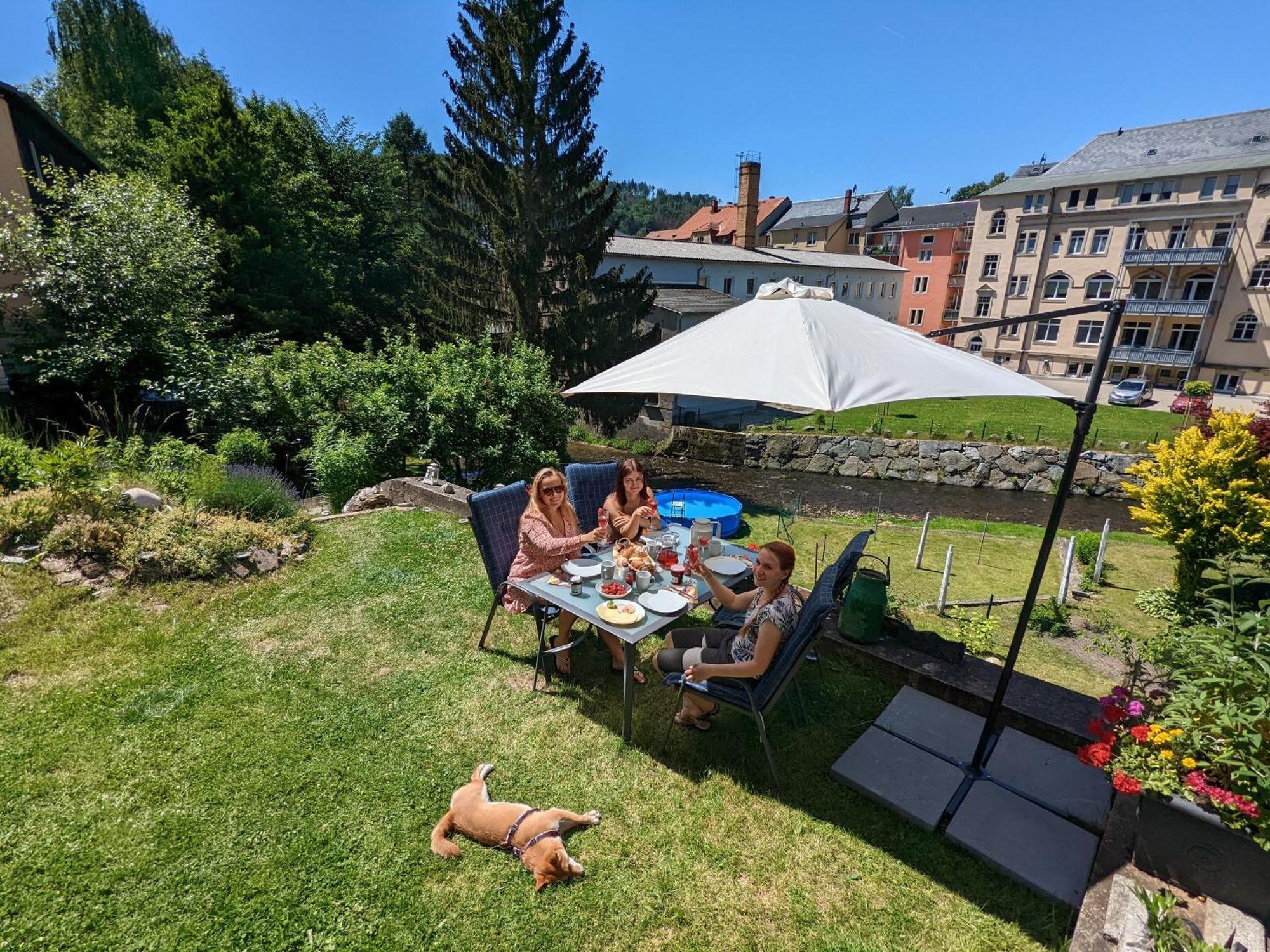 Zi2 - Urlaubsmagie - Whirlpool, Sauna Und Garten Daire Sebnitz Dış mekan fotoğraf